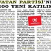 19 Mart 2015 Tekirdağ Yeni İnan Gazetesi