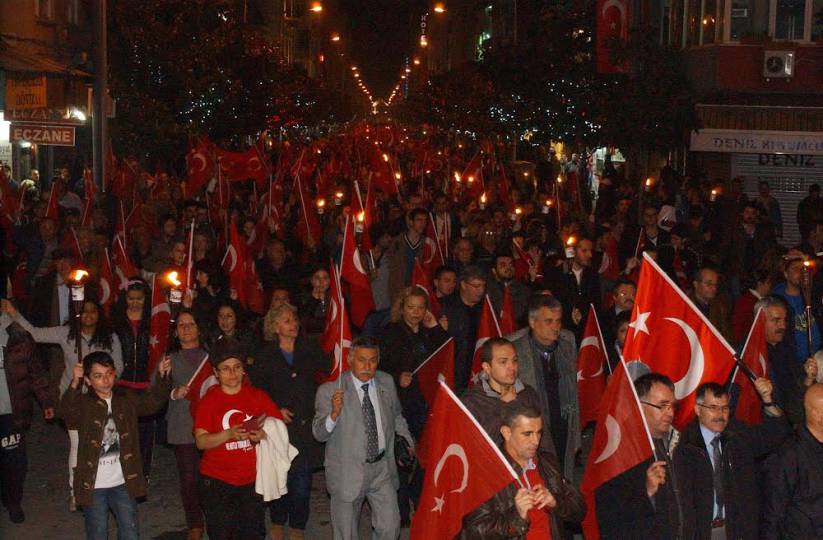 29 Ekim 2014, Balıkeksir, Cumhuriyet Bayramı Kutlamaları