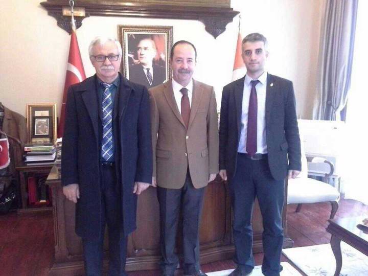 Genel Başkan Yardımcımız Utku Reyhan ve Edirne İl Başkanımız Hasan Ateş'in, Edirne Belediye Başkanı Recep Gürkan'ı ziyareti