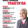 Genel Başkanımız Dr. Doğu Perinçek, Trakya'da!