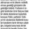 1 Şubat 2016 Yeniçağ Gazetesi