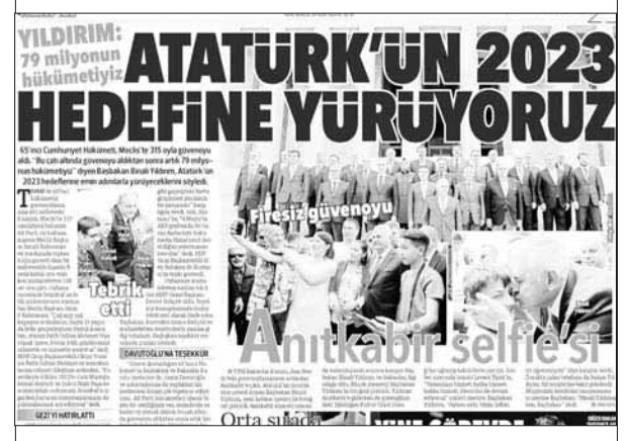 (Hürriyet, 30 Mayıs 2016)