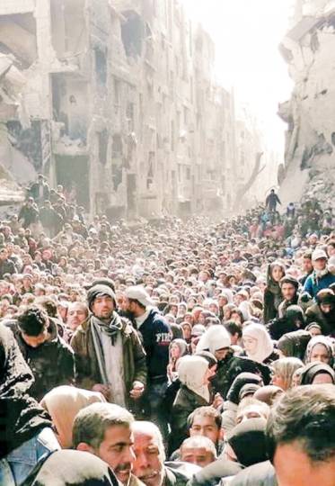 Halep'e ne yaptınız! Halep'li kadınlara ne yaptınız...! Şu duruma bir bakın!