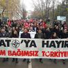Öncü Gençlik, Ankara Üniversitesi Cebeci Kampüsünde NATO'ya karşı ayaktaydı