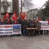 Askeri okullar açılsın! Beşiktaş Meydanı'nda 73'üncü nöbet tutuldu