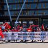 Avrupa'daki Türklerden AİHM önünde '24 Nisan' protestosu: Macron dur, hukuka uy!