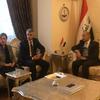 Parti heyetimiz Irak Büyükelçisi Hasan El-Cenabi'yi ziyaret etti