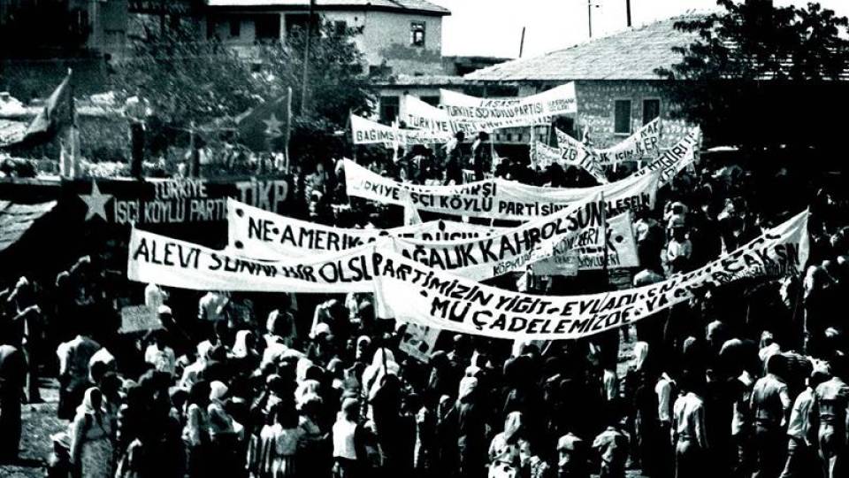 Kahramanmaraş Pazarcık’ta Mehmet Çetin için miting- 1978