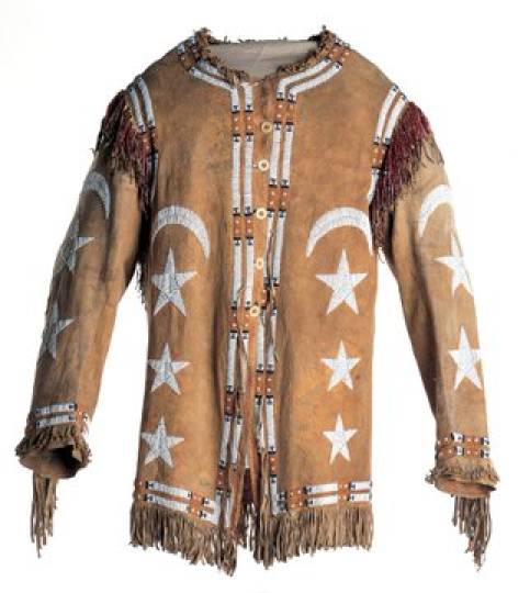 Omaha Kızılderili kabilesine ait giysi, 19. yüzyıl.