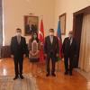 Vatan Partisi Heyeti Azerbaycan Türkiye Büyükelçisi’ni ziyaret etti