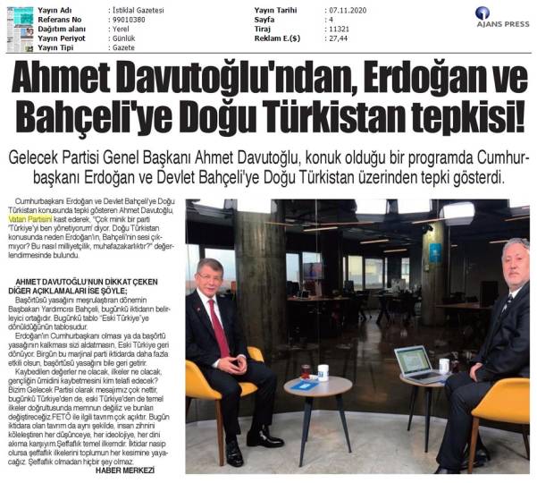 201107 İstiklal Gazetesi - İstanbul