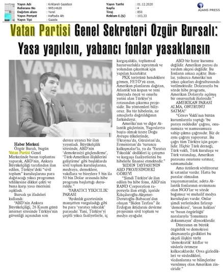 201201 Kırklareli Gazetesi