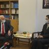 Çin’in Yeni Büyükelçisi LİU Shaobin, Doğu Perinçek’i ziyaret etti