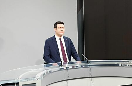 Özgür Bursalı, Vatan Partisi adına TRT’de propaganda konuşmasını yaptı