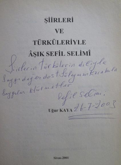 Sefil Selimî yanmasın - Resim : 1